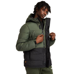 Куртка Timberland Jacket Outdoor Archive Puffer оливковая  фото 6