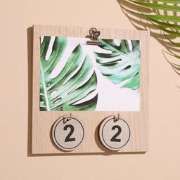 Сувенир вечный календарь, 171717 см, дерево - Simaland фото 2