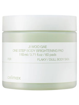 Celimax Осветляющие пэды для тела с PHA-кислотой Ji Woo Gae One Step Body Brightening Pad 60 шт celimax