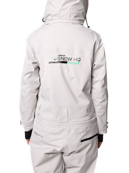 Комбинезон BB-0271 Бело-серый