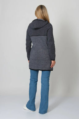 ЗЛАТА Кардиган С 2063/джинс микс