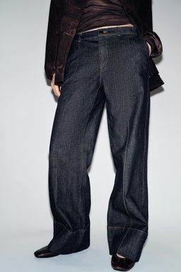 Z1975 BOOTCUT DENIM TROUSERS - Zara фото 10