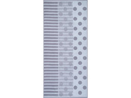 Полотенце махровое 6с102.411ж1 Горох (серебряный1) 67х150см