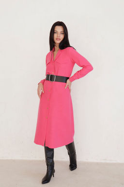 Платье-рубашка с английским воротником - Martichelli фото 344