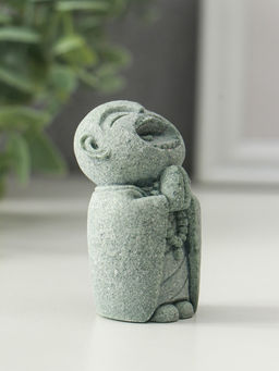 Подставка под благовония песчаник "Маленький монах Сян Дао" 3,5х3х5,5 см