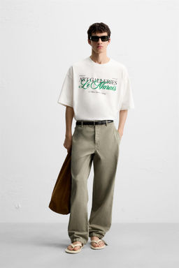 SLOGAN PRINT T-SHIRT