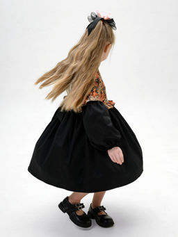 ДЛ26-7 платье для девочки ЛИСЫ