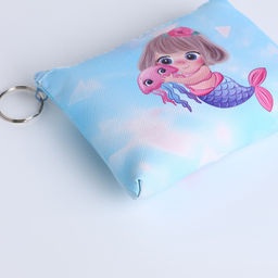 Цена за 2 шт. Кошелёк детский «Русалки», монетница, на молнии, МИКС