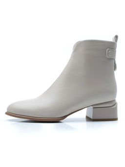 01-PCM335-2 BEIGE Ботинки демисезонные женские (натуральная кожа, байка) - No name фото 13