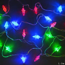 Гирлянда светодиодная 3 м 20 LED Елочки / GT605 /уп 100/ - Галеонтрейд фото 2