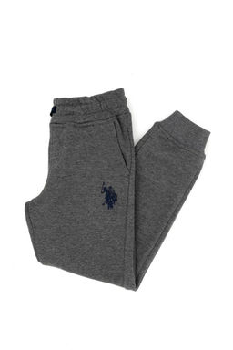 U. S. Polo Assn Меланжовые спортивные штаны для мальчика антрацитового цвета - U.s. polo assn фото 8