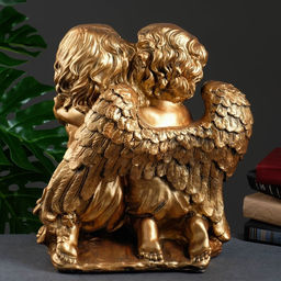 Фигура Ангел и Фея большой бронза 23?36?40 см