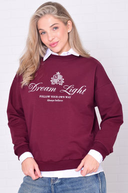 Свитшот женский 6-221 из футера двунитки - Новое кимоно фото 12