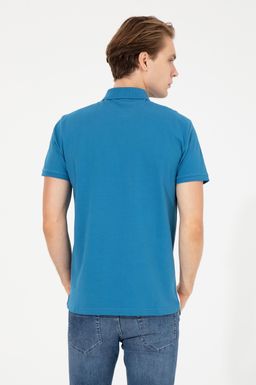 U. S. Polo Assn Мужская футболка-поло Petrol - U.s. polo assn фото 5