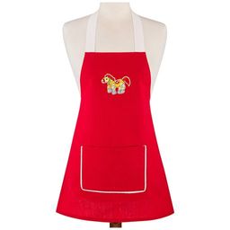 ФАРТУК ДЕКОРАТИВНЫЙ ПОНИ, КРАСНЫЙ, 100