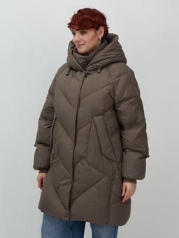 Пальто двубортная зимнее утепленное Бренд: Visdeer  фото 8