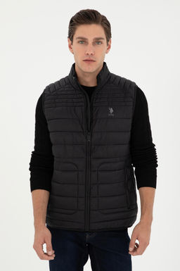 Мужской черный жилет - U.s. polo assn фото 3