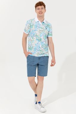 U. S. Polo Assn Мужская футболка-поло Petrol - U.s. polo assn фото 4