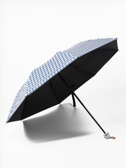 Зонт механический «Лапка», эпонж, 4 сложения, 8 спиц, R=49/56 см, d=98 см, МИКС