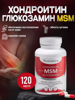 Бад "Хондроитин+Глюкозамин+МСМ" Алфит Плюс 1750