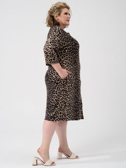 Халат велюровый "Сафари" (молния)