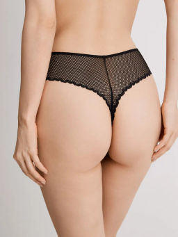 Infinity / Трусы стринги с высокой талией жен. Bait черный - Infinity Lingerie фото 4