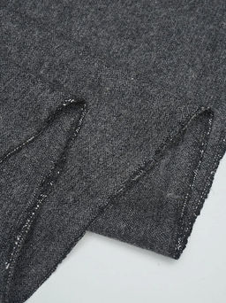 Шерсть костюмная Твид цв.Графитово-серый меланж, СОРТ2, ш.1.5м, шерсть-50%, п/э-50%, 240гр/м.кв - Купава фото 4