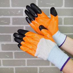 Перчатки "Плотный облив" нейлон., арт. 2067, УПАКОВКА-12ПАР!!! (ЦЕНА ЗА ПАРУ!!!)