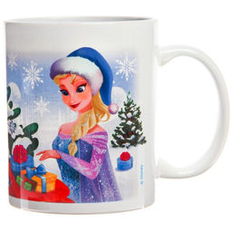 Кружка сублимация С Новым Годом!, Холодное сердце, 350 мл