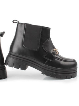 01-FR19-2 BLACK Ботинки демисезонные женские