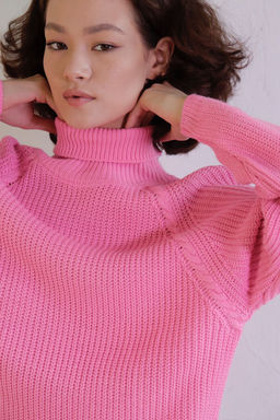 10817 Свитер-реглан нежно-розовый - Martichelli фото 36