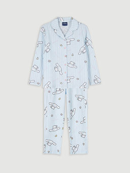 Desenli K?z ?ocuk Pijama Tak?m