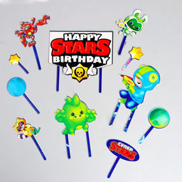 Украшение для торта Happy birthday - Страна карнавалия фото 3