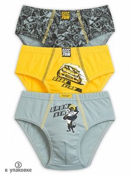 BULB3171(3шт. в упаковке) трусы для мальчиков