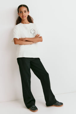 Camiseta estampada de algod?n - H&m фото 13