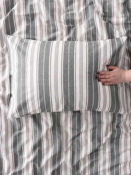 КПБ LoveLife 2сп Полоса175х215см, 200х225см, 50х70см-2шт,100%хл,сатин 125г/м?  фото 4