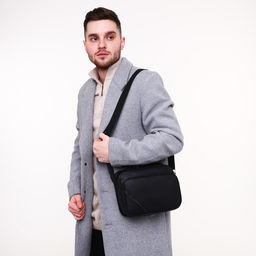 Сумка мужская, цвет черный - Simaland фото 7