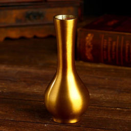 Ваза «Леон», 7×7×17 см, алюминий