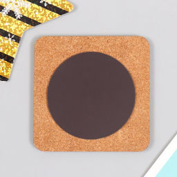 Цена за 10 шт. Магнит деревянный «С Новым годом», 7×7 см