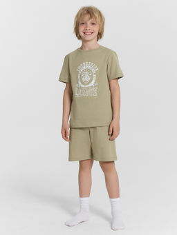 Комплект домашний для мальчиков бежевый