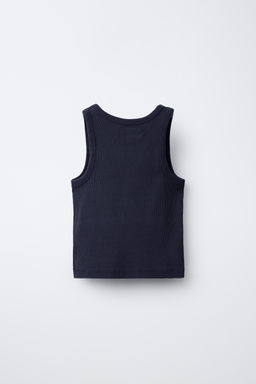 CAMISETA RIB NADADORA / Marino - Zara фото 3