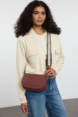 Bordo Capraz Ask?l? Kad?n Kucuk Canta TWOAW25OC00003