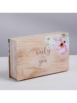 Коробка‒книга, упаковка подарочная, «Only for you», 20×12.5×5 см