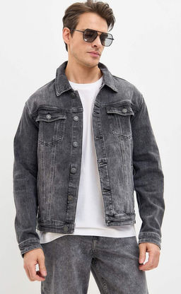 Куртка джинс F311-1296 l.black - Fine joyce фото 3