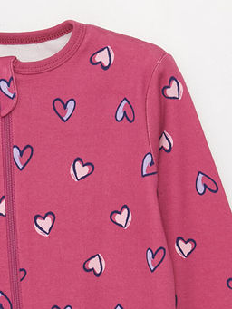 Bisiklet Yaka Uzun Kollu K?z Bebek Fermuarl? Tulum 2li - Waikiki фото 3