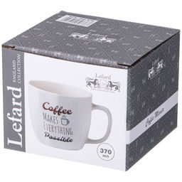 КРУЖКА LEFARD КОФЕМАНИЯ 370МЛ  фото 2