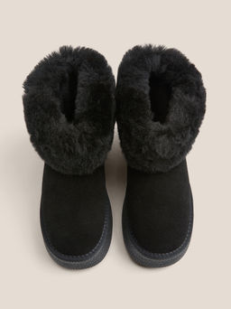 Женские угги TENDANCE Артикул 4655114, черный  фото 4
