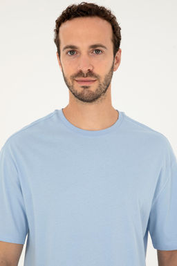 Мужская голубая футболка Неожиданная скидка в корзине - U.s. polo assn фото 2