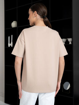 Футболка Оверсайз, цв. Бежевый