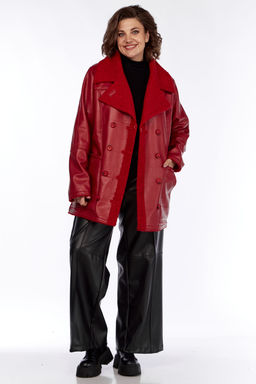 Дубленка Celentano 2084.2 алый - Mubliz фото 4